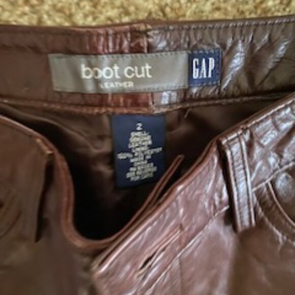 Gap Real Leather Pants - Picture 10 of 15